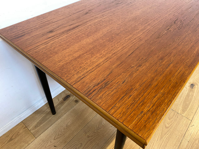 Stilvoller skandinavischer ausziehbarer Designer Tisch von Tapiovaara in Teakholz I Esszimmertisch Küchentisch Holztisch Essgruppe Danish Design Vintage Mid-Century Teak