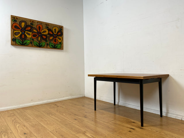 Stilvoller skandinavischer ausziehbarer Designer Tisch von Tapiovaara in Teakholz I Esszimmertisch Küchentisch Holztisch Essgruppe Danish Design Vintage Mid-Century Teak