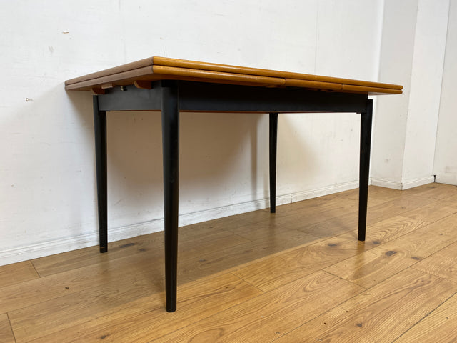 Stilvoller skandinavischer ausziehbarer Designer Tisch von Tapiovaara in Teakholz I Esszimmertisch Küchentisch Holztisch Essgruppe Danish Design Vintage Mid-Century Teak