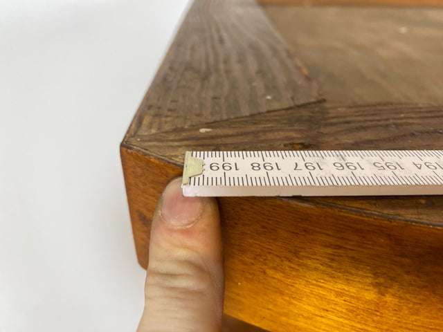 Wunderschöner und sehr gut erhaltener 30er Jahre Art Deco Kleiderschrank aus vollem Holz mit guter Aufteilung I Schrank Schlafzimmerschrank Wäscheschrank Vintage Antik Alt I