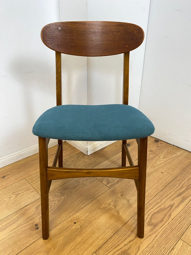 I IKEA war mal stilvoll & hochwertig I 4er Set 60er Jahre Ikea Atlas Stühle aus Teakholz I Esszimmerstühle Holzstühle Küchenstühle Chairs Skandinavisch Mid-Century Vintage I