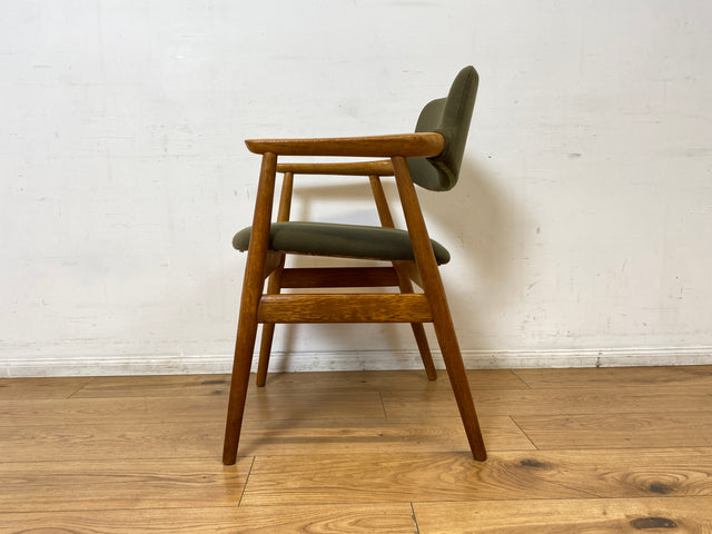 WMK I 1/3 Stilvoller skandinavischer Mid-Century Designer Stuhl I Erik Kirkegaard für Glostrup