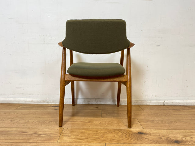 WMK I 1/3 Stilvoller skandinavischer Mid-Century Designer Stuhl I Erik Kirkegaard für Glostrup