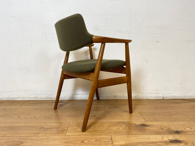 WMK I 1/3 Stilvoller skandinavischer Mid-Century Designer Stuhl I Erik Kirkegaard für Glostrup