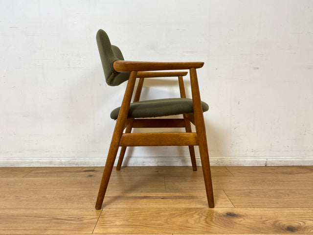 WMK I 1/3 Stilvoller skandinavischer Mid-Century Designer Stuhl I Erik Kirkegaard für Glostrup
