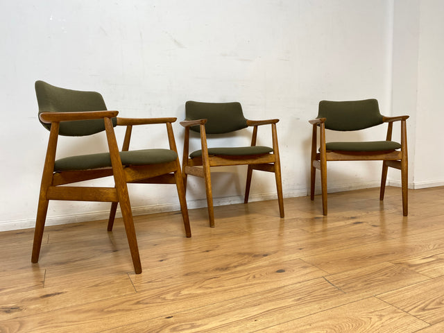 WMK I 1/3 Stilvoller skandinavischer Mid-Century Designer Stuhl I Erik Kirkegaard für Glostrup
