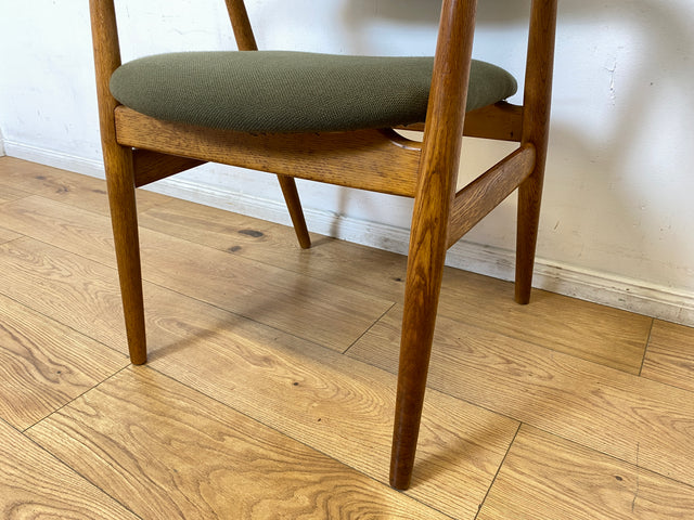 WMK I 1/3 Stilvoller skandinavischer Mid-Century Designer Stuhl I Erik Kirkegaard für Glostrup