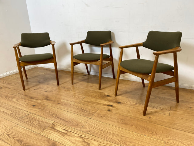 WMK I 1/3 Stilvoller skandinavischer Mid-Century Designer Stuhl I Erik Kirkegaard für Glostrup