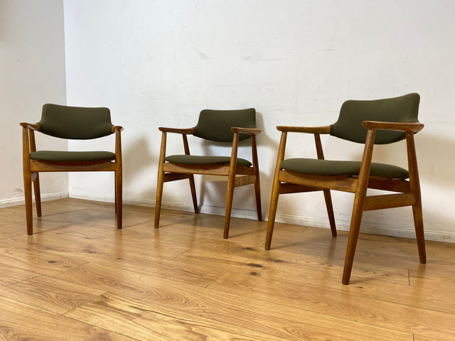 WMK I 1/3 Stilvoller skandinavischer Mid-Century Designer Stuhl I Erik Kirkegaard für Glostrup