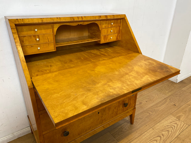 Hochwertiger und sehr gut erhaltener skandinavischer Mid-Century Sekretär I Vollholz I Schreibsekretär Schreibschrank Schreibkommode Kommode Schreibtisch Vintage 50er 60er I