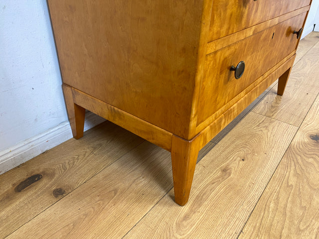 Hochwertiger und sehr gut erhaltener skandinavischer Mid-Century Sekretär I Vollholz I Schreibsekretär Schreibschrank Schreibkommode Kommode Schreibtisch Vintage 50er 60er I