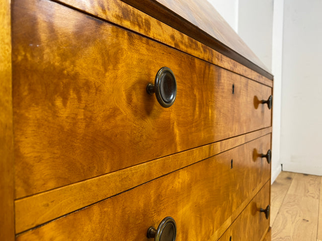 Hochwertiger und sehr gut erhaltener skandinavischer Mid-Century Sekretär I Vollholz I Schreibsekretär Schreibschrank Schreibkommode Kommode Schreibtisch Vintage 50er 60er I