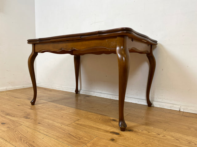 Eleganter und hochwertiger ausziehbarer 60er Jahre Chippendale Esstisch von Ottensarndt I Tisch Esszimmertisch Küchentisch Holztisch Ausziehtisch Dining Table Vintage Barock I