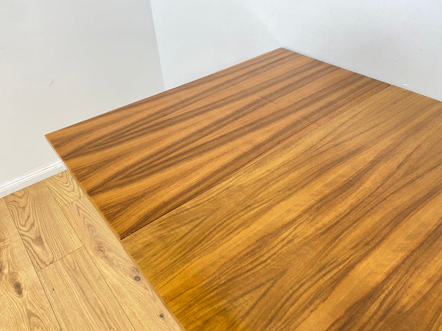 WMK I Minimalistischer ausziehbarer 60er Jahre Esstisch I Tisch Holztisch Esszimmertisch Küchentisch Ausziehtisch Dining Table Stühle Küchenstühle Mid-Century Vintage Berlin Augsburg Frankfurt 50er