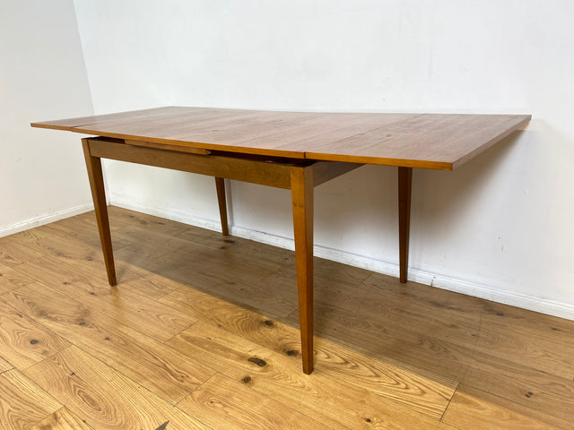 WMK Hübscher & sehr gut erhaltener Mid-Century Esszimmertisch in freundlichem hellem Holz # Tisch Couchtisch Esstisch Küchentisch Holztisch Vintage Retro 50er 60er
