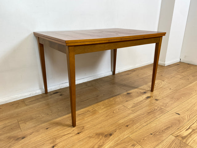 WMK Hübscher & sehr gut erhaltener Mid-Century Esszimmertisch in freundlichem hellem Holz # Tisch Couchtisch Esstisch Küchentisch Holztisch Vintage Retro 50er 60er