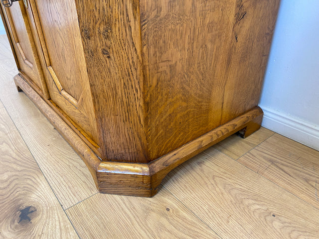 WMK # Schöne & geräumige dänische antike Kommode aus massiver Eiche mit Schublade # Schrank Weichholzkommode Wickelkommode Sideboard Anrichte Flurschrank Schuhschrank Küchenschrank Jugendstil Vintage