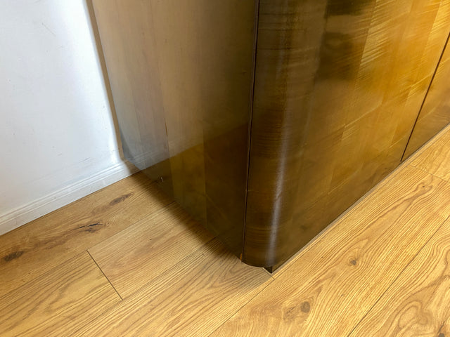 WMK I Versand 85€ I Besonders schöner großer 50er Jahre Kleiderschrank aus vollem Holz I Schrank Schlafzimmerschrank Wäscheschrank Wardrobe Rockabilly Mid-Century Vintage 60er Berlin Bochum Magdeburg