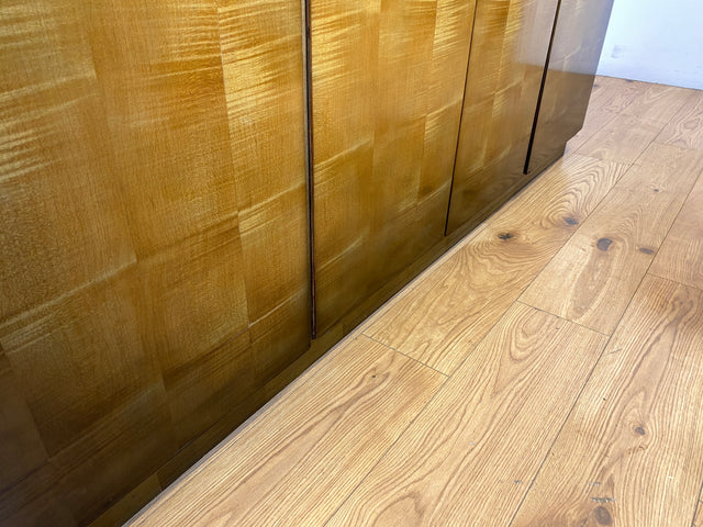 WMK I Versand 85€ I Besonders schöner großer 50er Jahre Kleiderschrank aus vollem Holz I Schrank Schlafzimmerschrank Wäscheschrank Wardrobe Rockabilly Mid-Century Vintage 60er Berlin Bochum Magdeburg