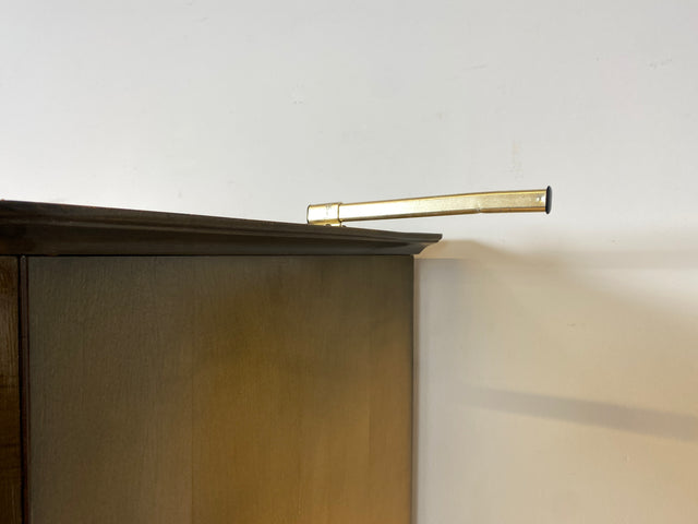 WMK I Versand 85€ I Besonders schöner großer 50er Jahre Kleiderschrank aus vollem Holz I Schrank Schlafzimmerschrank Wäscheschrank Wardrobe Rockabilly Mid-Century Vintage 60er Berlin Bochum Magdeburg