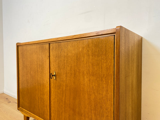 WMK I Stilvolle helle Mid-Century Kommode in Eiche, bau ähnlich mit VEB Hellerau I Sideboard Schrank Wäschekommode Anrichte TV Bank Schuhschrank Flurkommode 60er Vintage DDR Berlin Essen Regensburg