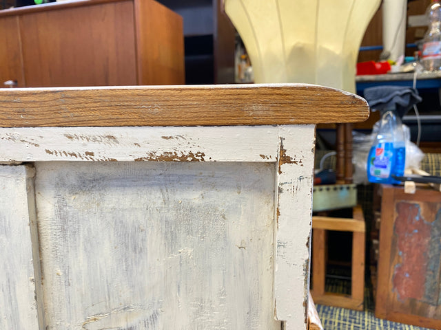 WMK I Sehr schöne helle antike Kommode aus vollem Holz mit Schubladen & Messinggriffen I Schubladenkommode Wäschekommode Schrank Wickelkommode Chest Biedermeier Gründerzeit Vintage Berlin Bremen Kiel