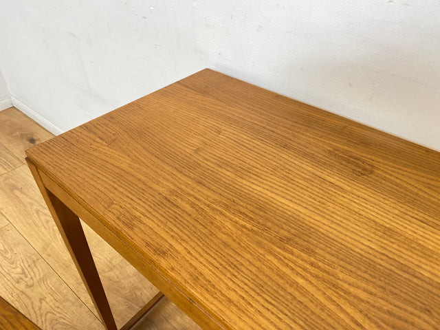 WMK I Stilvoller heller skandinavischer Mid-Century 3-in-1 Satztisch I Couchtisch Wohnzimmertisch Beistelltisch Side Coffee Nesting Table Blumen Tisch Bank Danish Design Vintage Berlin Leipzig Hamburg