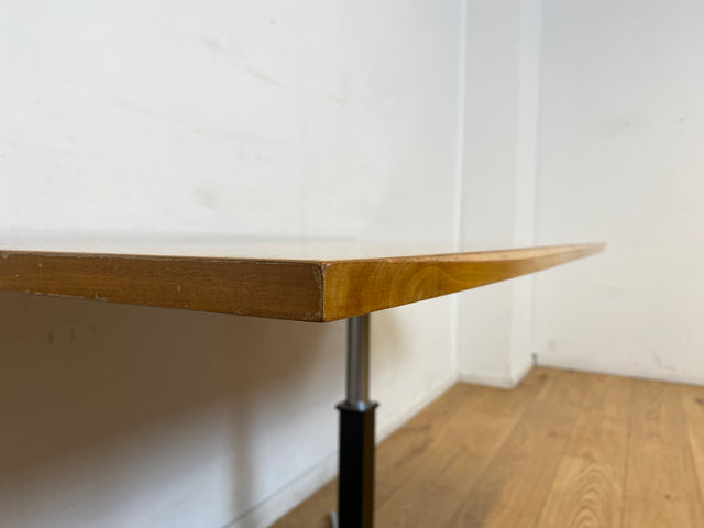 WMK I Stilvoller höhenverstellbarer 70er Jahre Designer Tisch von Wilhelm Renz I Esstisch Couchtisch Küchentisch Mittelfußtisch Schreibtisch Beistelltisch Coffee Table Vintage Berlin Leipzig Hamburg