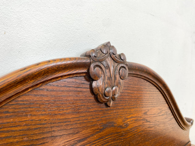 WMK I Wunderschöner nordischer antiker Konsolentisch aus Eichenholz mit Schublade & Ablage I Kommode Konsole Tisch Küchenschrank Küchenregal Anrichte Jugendstil Gründerzeit Vintage Berlin Kiel Dresden