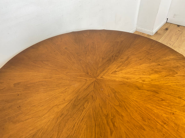 WMK I Versand 85€ I Eleganter runder Stilmöbel Couchtisch im Stil von Louis XV mit Cabriole-Beinen