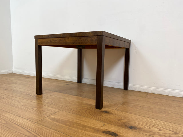 WMK Stilvoller & sehr gut erhaltener skandinavischer Couchtisch in Palisander mit kunstvoll gestalteten Fliesen # Wohnzimmertisch Fliesentisch Coffee Table Danish Design Mid-Century Vintage 60er 70er