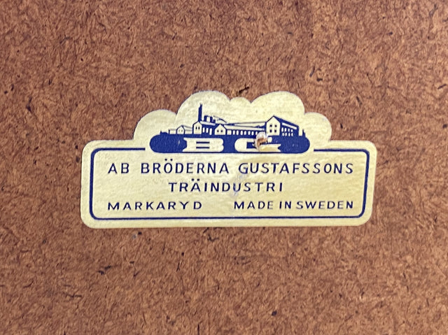 WMK I Hochwertiger skandinavischer Mid-Century Sekretär mit schönen Messinggriffen I Schreibkommode Schreibschrank Schreibtisch Kommode Schminkkommode Wäschekommode 70er Vintage Berlin Frankfurt Köln