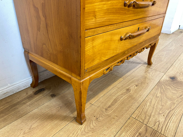 WMK I Besonders schöner skandinavischer Mid-Century Sekretär aus vollem Holz I Schreibkommode Schreibschrank Schreibtisch Kommode Schminkkommode Wäschekommode 60er Vintage Berlin Hannover Leipzig